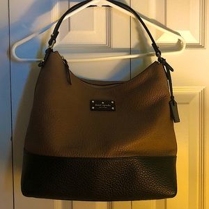 Kate Spade Dune and Black Purse